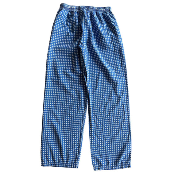 Isotoner Blue and White Checked Pull On Loungewear Pants, Size M - Picture 2 of 7